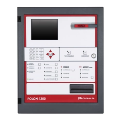 POLON 4200 - adresowalna centrala sygnalizacji pożarowej POLON‑ALFA (4‑pęt­lowa)