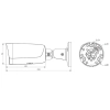 Kamera IP TC-C35US Color Maker - 5Mpx 2.8mm.wymiar2