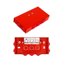 PIP‑2AN – przeciwpożarowa puszka instalacyjna rozgałęźna 2×4 mm² (E90) PIP‑2AN – przeciwpożarowa puszka instalacyjna rozgałęźna 2×4 mm² (E90)
