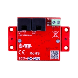 SDIP-60-240 Adapter PoE Gigabit obniżający napięcie do 24V 60W