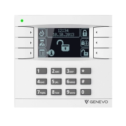 PRiMA LCD WH-BK Manipulator systemu alarmowego.1