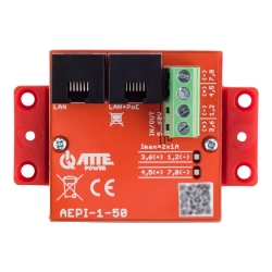 AEPI-1-50 Adapter PoE Passive 1 kanałowy 10/100/1000Mbps