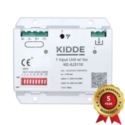 KIDDE KE‑IU3110 – inteligentny moduł wejścia z izolatorem zwarć (Excellence Series)