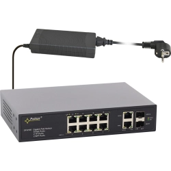 Switch PoE 12-portowy SFG108 do 8 kamer IP.1