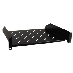 Półka doczołowa 2U 445×315 do szaf RACK uniwersalna RAPD600