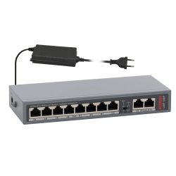 Ultralink FastEthernet Switch, 8xPoE+, 2xUpLink USF108P