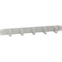 Organizer kabli poziomy 1U szary RAOK-1P-G