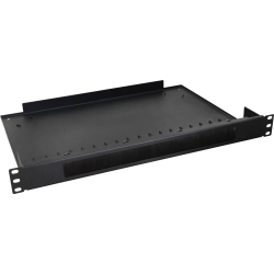 Przepust szczotkowy z półką RACK 1U RAPS-1P