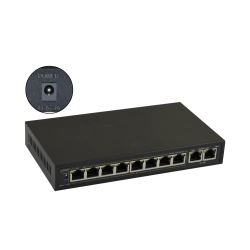 Switch PoE 10-portowy S108WP bez zasilacza do 8 kamer IP S108WP