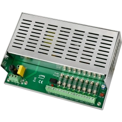 PSDC 12V/7A/8x1A zasilacz wielowyjściowy do zabudowy PSDC-12V8X1A