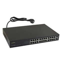 Switch PoE 24-portowy S124 do 24 kamer IP