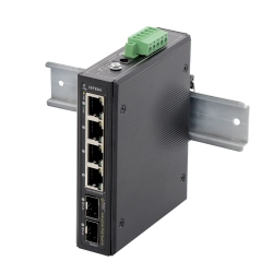 Switch przemysłowy PoE ISFE64 2,5/10G