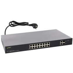 Switch PoE 16-portowy SFG116 do 16 kamer IP.1