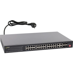 Switch PoE 28-portowy SFG128-BT do 24 kamer IP