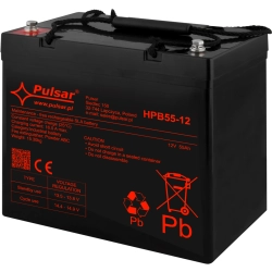 Akumulator 55Ah/12V HPB