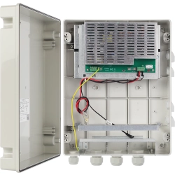 System zasilania buforowego dla switchy PoE, 52VDC/2x12Ah/120W, obudowa ABS IP44 SWBH-120