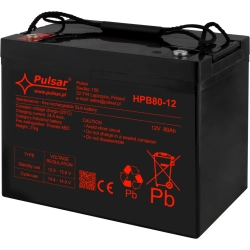 Akumulator 80Ah/12V HPB