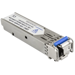 Moduł SFP GBIC-105, single-mode, 1,25G, Tx:1310 / Rx:1550, LC, 20KM, DDM (TORNADO)
