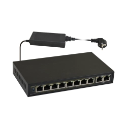 Switch PoE 10-portowy S108 do 8 kamer IP