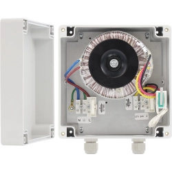 PSACH 24VAC/4A/1×4A zasilacz AC do 1 kamery obrotowej, obudowa ABS PSACH01244