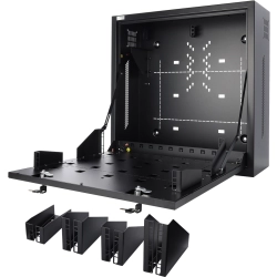 Obudowa NVR/Monitor/RACK 10”, 19” /pionowa czarna AWO534