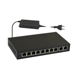 Switch PoE 10-portowy S108-90W do 8 kamer IP