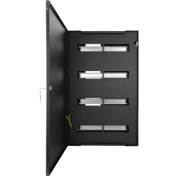 Obudowa z szynami DIN 2x4 AWO557P