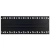 Blacha montażowa 4U z szyną DIN-TH35-24×S do szaf RACK 19″ RADIN