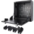 Obudowa NVR/Monitor/RACK 10”, 19” /pionowa czarna AWO534